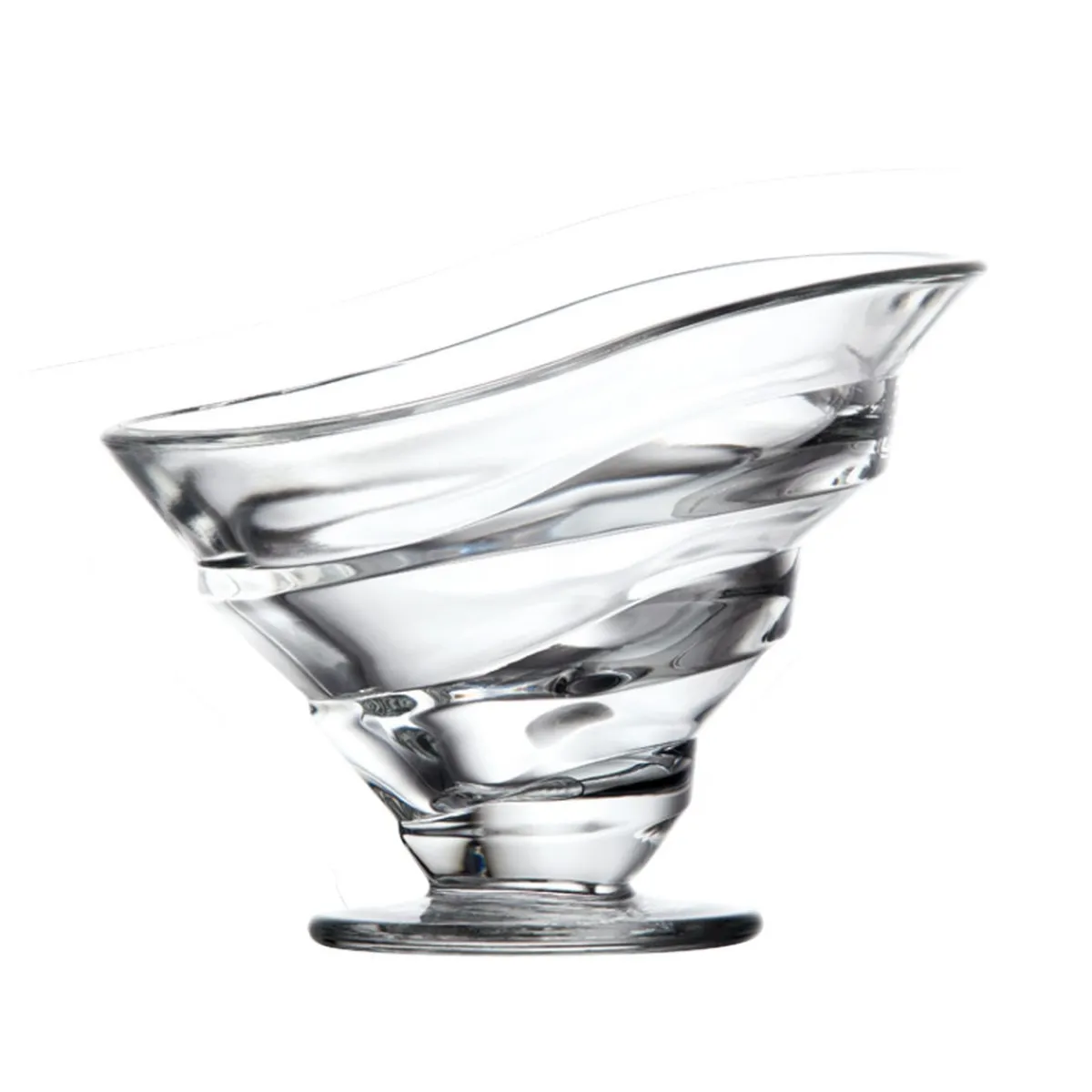 LA ROCHERE Coupe à dessert rond transparent verre pressé Ø 14 cm Circee Best