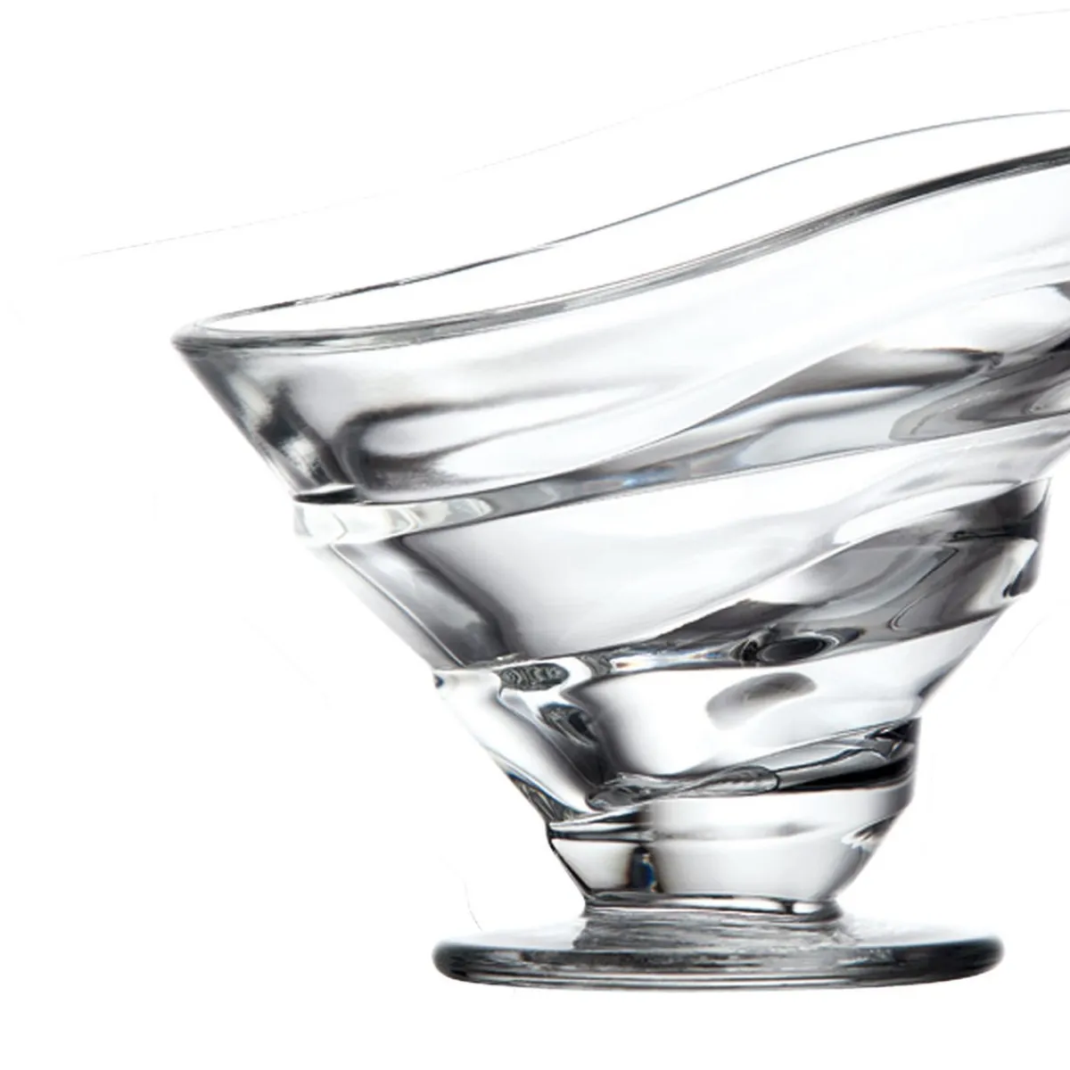 LA ROCHERE Coupe à dessert rond transparent verre pressé Ø 14 cm Circee Best