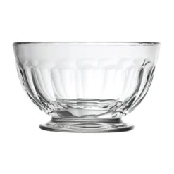 LA ROCHERE Coupe à dessert rond transparent verre pressé Ø 13,7 cm Perigord Discount