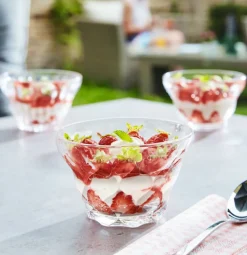 Coupe à glace rond transparent verre Ø 11,9 cm Maeva Diamant - ARCOROC New