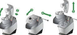 DITO SAMA Coupe-légumes TRS 1 500 kg/h 500 W 230v