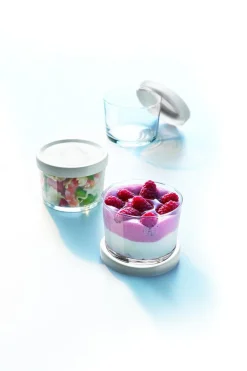 ARCOROC Coupelle avec couvercle hermétique rond transparent verre trempé Ø 82 mm Onctuose Sale