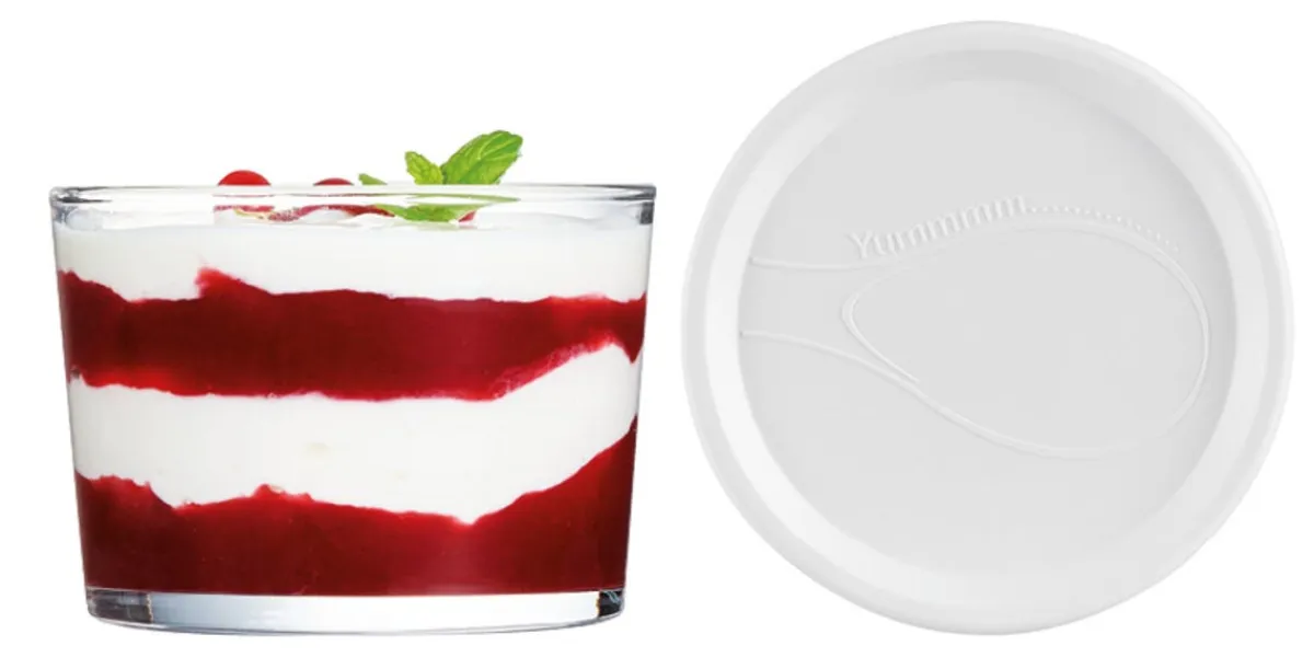 ARCOROC Coupelle avec couvercle hermétique rond transparent verre trempé Ø 82 mm Onctuose Sale