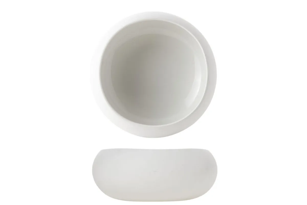Coupelle blanc porcelaine Ø 16 cm Iris - Aucune Best