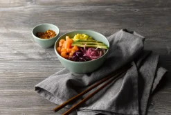 Coupelle / bol rond Andorra Green porcelaine vitrifiée Ø 11,6 cm Nourish Andorra - CHURCHILL Online