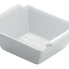 Coupelle carré blanc porcelaine culinaire 6 cm Bombay - REVOL Clearance