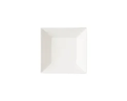 Coupelle carré ivoire porcelaine vitrifiée 13 cm Allspice - RAK Online