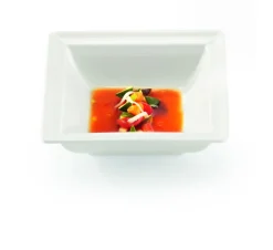 RAK Coupelle carré ivoire porcelaine vitrifiée 14 cm Classic Gourmet Online