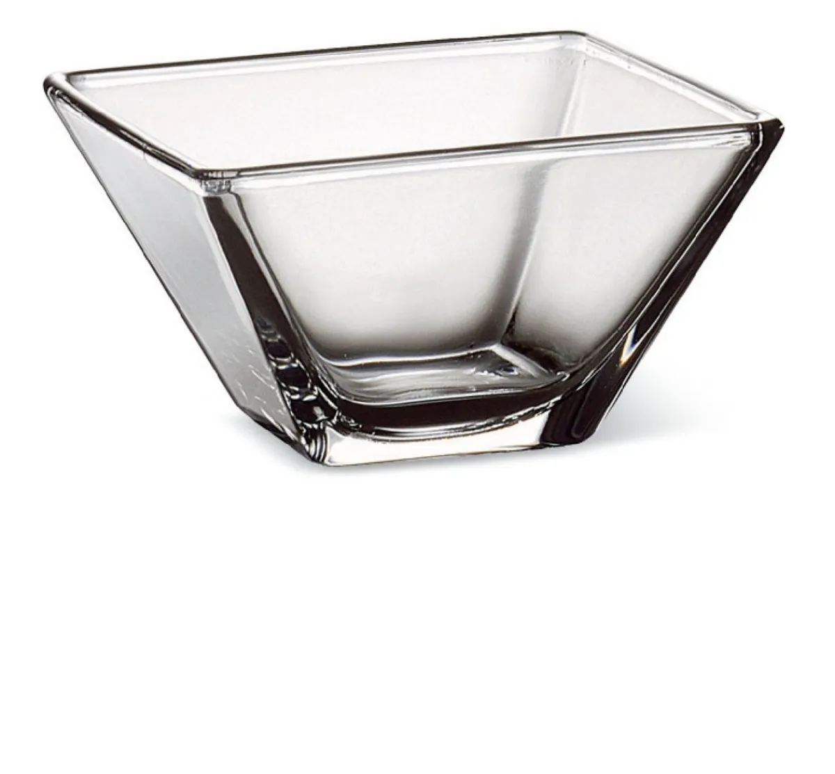 Coupelle carré transparent verre 8 cm Torcello - VIDIVI Online