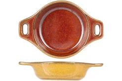 Coupelle cocotte jaune porcelaine Ø 10 cm Elements Mustard - PROOF Outlet