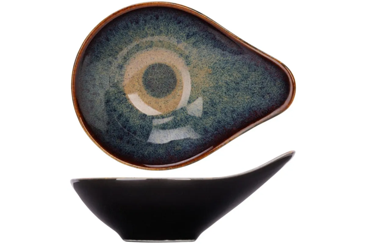 PROOF Coupelle organique noir porcelaine 11 cm Bogota Discount