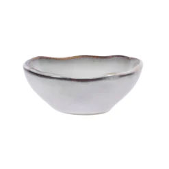 Coupelle organique rond gris grès émaillé Ø 8,3 cm Sky - PRO.MUNDI Sale