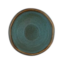PRO.MUNDI Coupelle organique rond vert grès émaillé Ø 8,3 cm Sky New