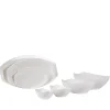 PRO.MUNDI Coupelle ovale blanc porcelaine 11 cm Matcha Discount