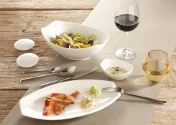 Coupelle ovale blanc porcelaine 13,4 cm Matcha - PRO.MUNDI Hot