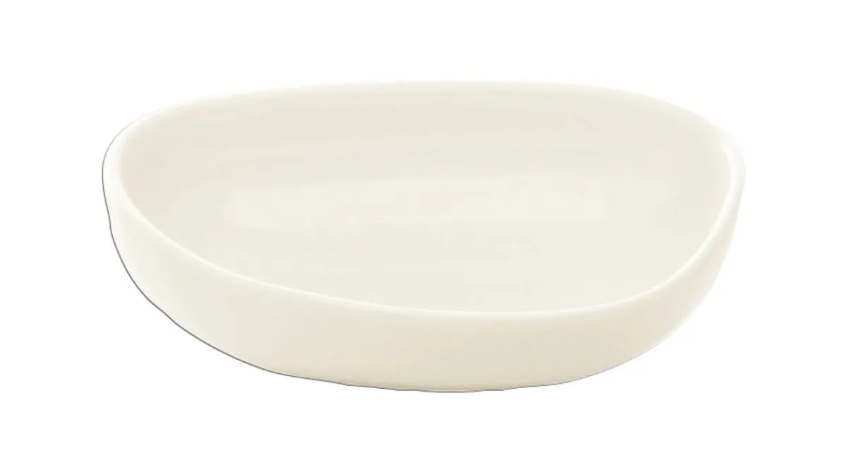 RAK Coupelle ovale ivoire porcelaine vitrifiée 8 cm Nabur Outlet