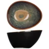 PROOF Coupelle ovale noir porcelaine 9 cm Bogota Online