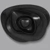 RAK Coupelle ovale noir porcelaine vitrifiée 10 cm Shaped Best