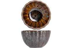 PROOF Coupelle rond argent porcelaine Ø 7 cm Elements Mineral Best