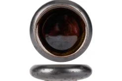 PROOF Coupelle rond argent porcelaine Ø 9 cm Elements Mineral Clearance