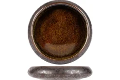 Coupelle rond argent porcelaine Ø 13 cm Elements Mineral - PROOF Hot