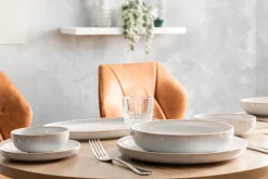 ACCOLADE Coupelle rond beige grès émaillé Ø 12 cm Aurora Hot