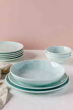 Coupelle rond blanc grès émaillé Ø 13,5 cm Linen - PRO.MUNDI New