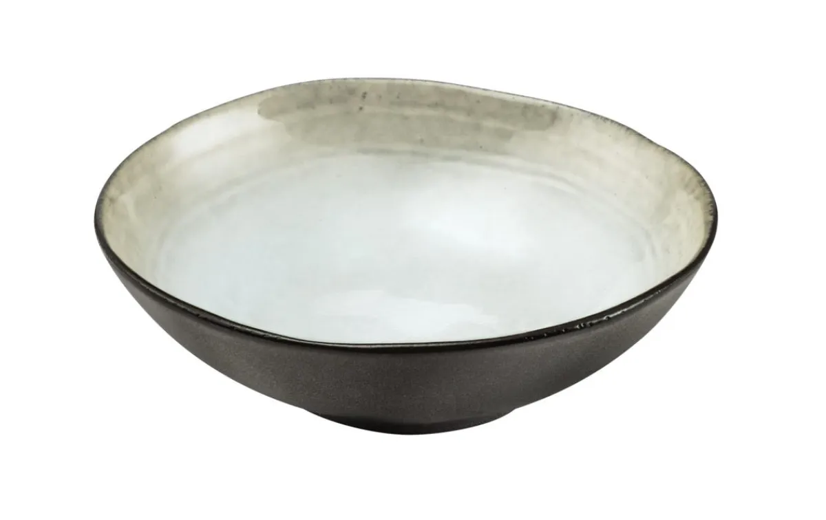 Coupelle rond blanc grès émaillé Ø 15,2 cm Shadow - MEDARD DE NOBLAT New