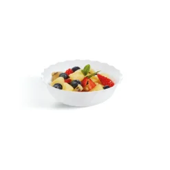 ARCOROC Coupelle rond blanc verre opal Ø 16 cm Trianon Best