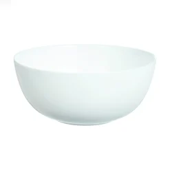 Coupelle rond blanc verre opal Ø 18 cm Diwali - LUMINARC New