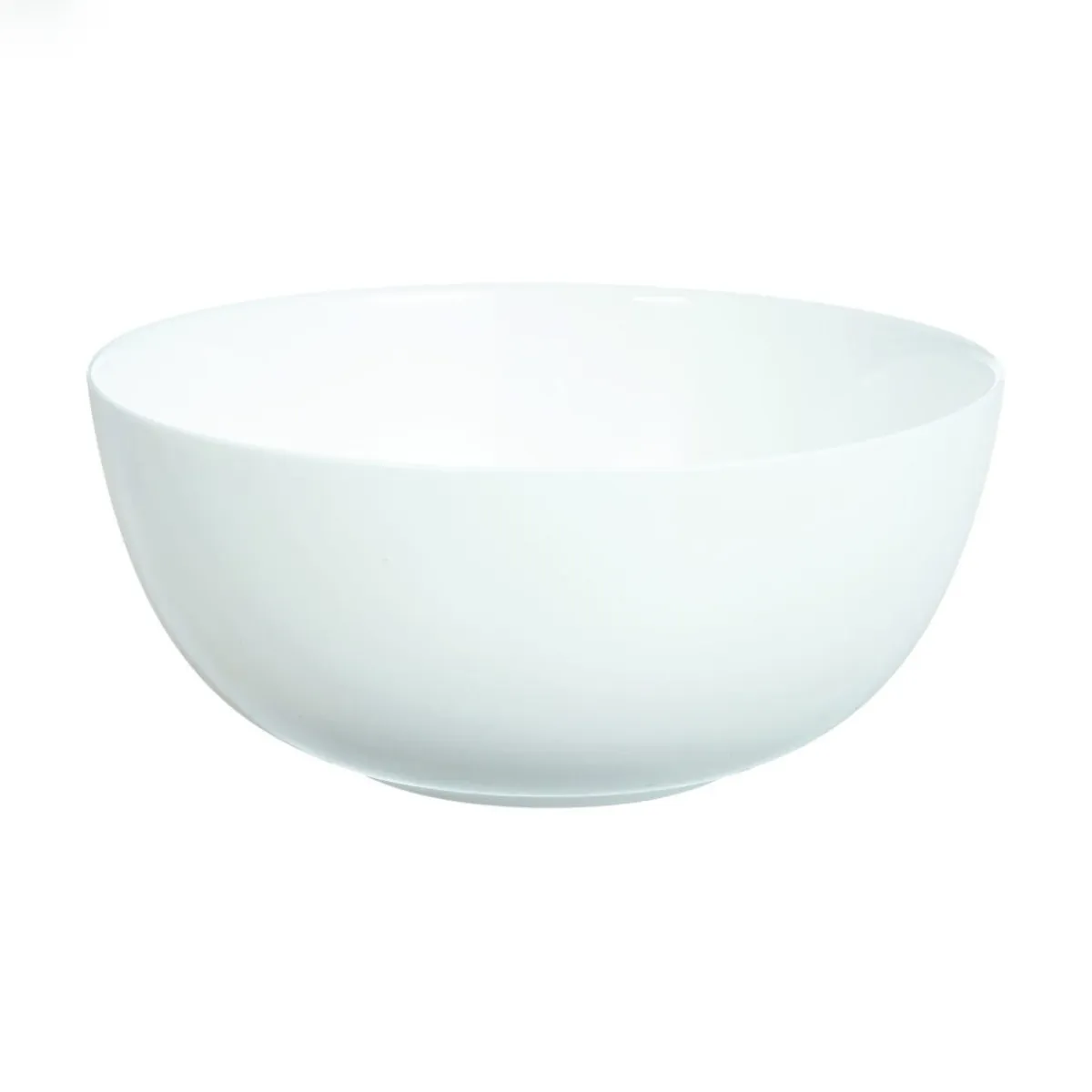Coupelle rond blanc verre opal Ø 18 cm Diwali - LUMINARC New