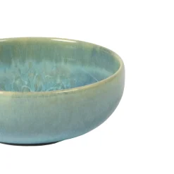 ACCOLADE Coupelle rond bleu grès émaillé Ø 12 cm Magic Hot