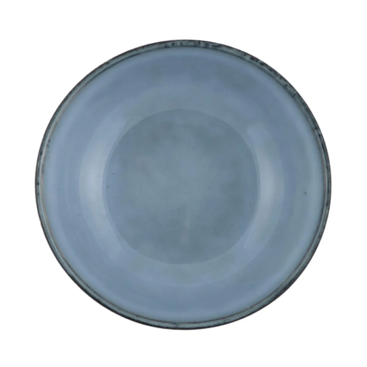 Coupelle rond bleu grès émaillé Ø 14 cm Sky - PRO.MUNDI Online