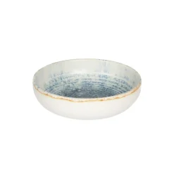 ACCOLADE Coupelle rond bleu grès émaillé Ø 16 cm Ice Sale