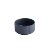 Coupelle rond bleu porcelaine Ø 12,5 cm The Grid - APS Clearance