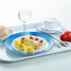 Coupelle rond bleu verre opal Ø 12 cm Brush - ARCOROC Sale