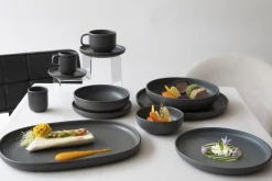 Coupelle rond brun grès émaillé Ø 12 cm Tornado - ACCOLADE Discount