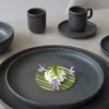 ACCOLADE Coupelle rond brun grès émaillé Ø 16 cm Tornado Sale