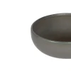 ACCOLADE Coupelle rond gris brun grès émaillé Ø 12 cm Enigma Clearance