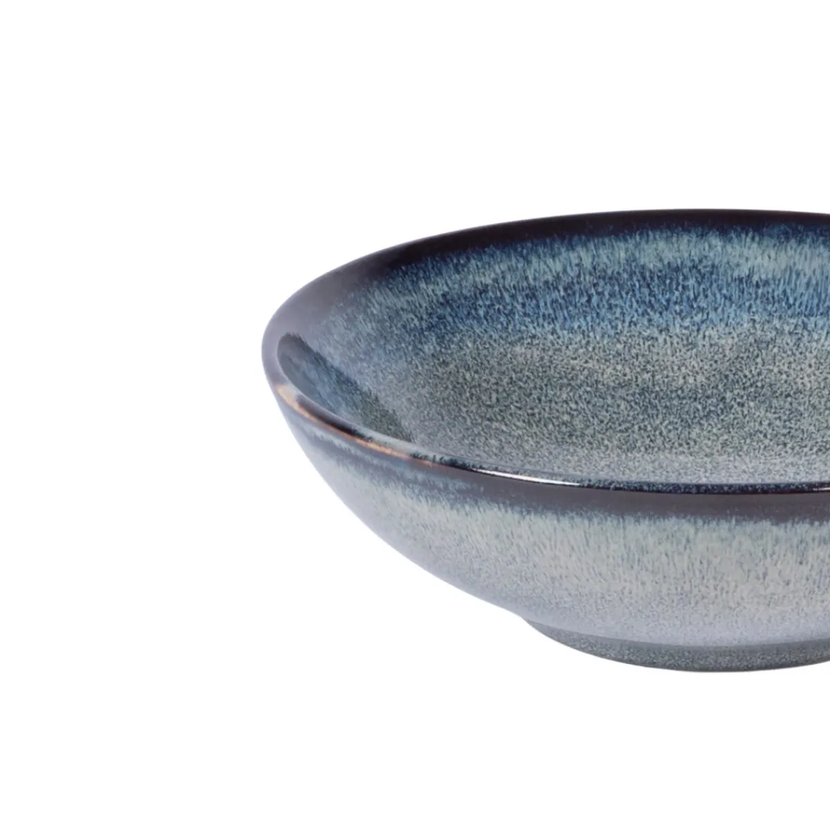 PRO.MUNDI Coupelle rond gris grès émaillé Ø 15 cm Galaxy