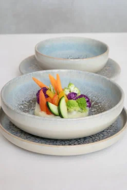 Coupelle rond gris grès émaillé Ø 12 cm Tropic - ACCOLADE New