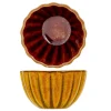 PROOF Coupelle rond jaune porcelaine Ø 7 cm Elements Mustard Discount