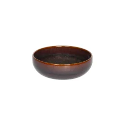 Coupelle rond Marron Bleu grès émaillé Ø 12 cm Amber - ACCOLADE Best