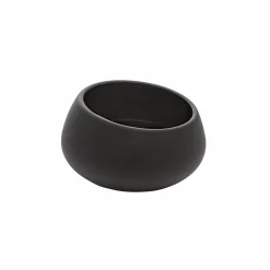 DEGRENNE Coupelle rond noir grès émaillé Ø 7,3 cm Bahia Clearance