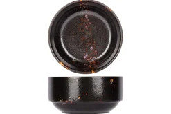 Coupelle rond noir porcelaine Ø 11 cm Etna - PROOF Hot