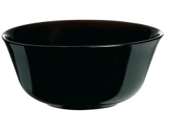 Coupelle rond noir verre trempé Ø 12 cm Carine - LUMINARC Sale