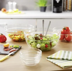ARCOROC Coupelle rond transparent verre trempé Ø 13,8 cm Empilable Best