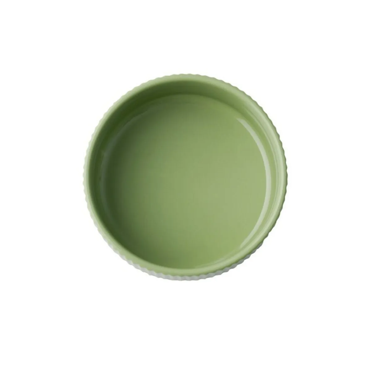 Coupelle rond vert porcelaine Ø 12,5 cm The Grid - APS Sale