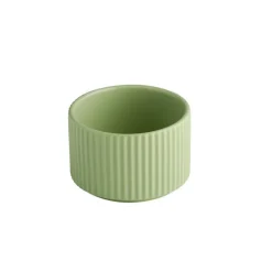 Coupelle rond vert porcelaine Ø 9 cm The Grid - APS Online