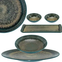 MEDARD DE NOBLAT Coupelle rond vert porcelaine Ø 15,5 cm Palazzo Online